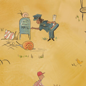 Prospect Park Sunset Mural Wallpaper