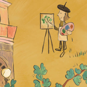 Prospect Park Sunset Mural Wallpaper