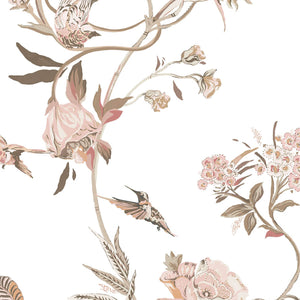 Quint Botanical Clay Wallpaper