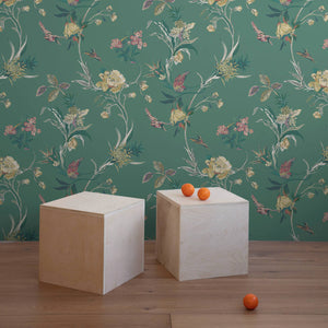 Quint Botanical Jade Wallpaper