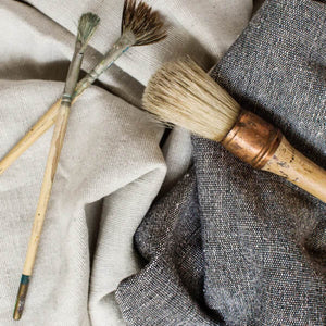 Raw Solids Grey Fabric