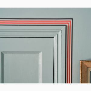 Reggie Red/Black Wallpaper Border