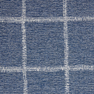 Roma Indigo Outdoor Fabric
