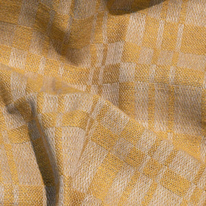 Shaker Plaid Ochre Fabric