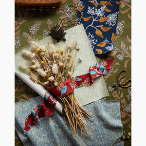 Snowbrush Garnet Fabric