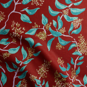 Snowbrush Garnet Fabric