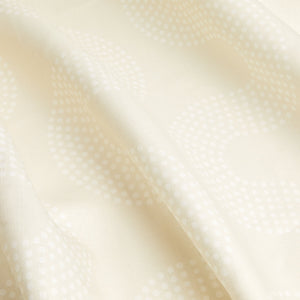 Squiggle Dot Oat Fabric (Heavy Weight)