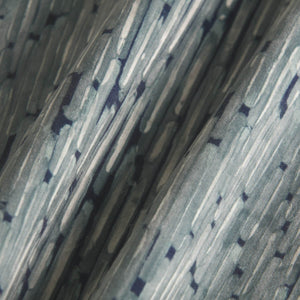 Stream Strie Indigo/Slate Velvet Fabric