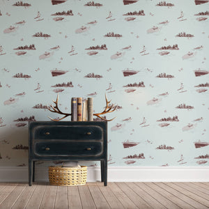 Summer Breeze Wild Blue Yonder Wallpaper