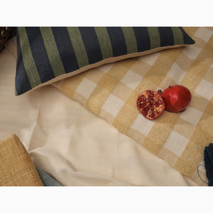 Taza Stripe Tuberose Fabric