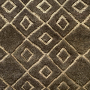 Tic Tac Toe Reverse Gunmetal Rug