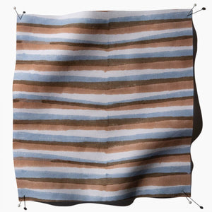 Tigre Copper/Sky Fabric