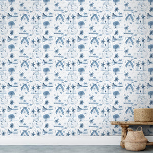 Toile Marine Wallpaper