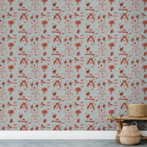 Toile Rusty Wallpaper
