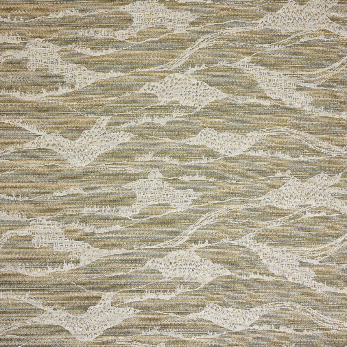 Toile de Terrain Moss Outdoor Fabric