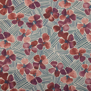 Tropics Plum Fabric
