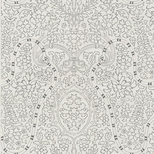 Uroboros Ink Grasscloth Wallpaper