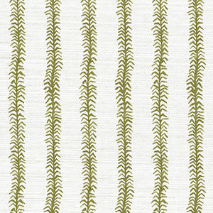 Viney Stripe Grove Grasscloth Wallpaper