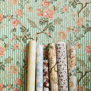 Garden Botanical Sage Wallpaper