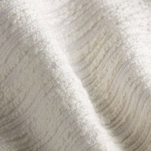 Waterway Woven Ivory Outdoor Fabric