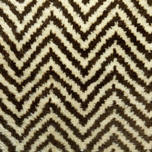 Wild Chevron Brown Rug