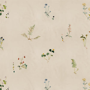 Wildflower Sketch Twine Wallpaper