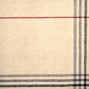 Beatrice Plaid Slate Cream Red Rug
