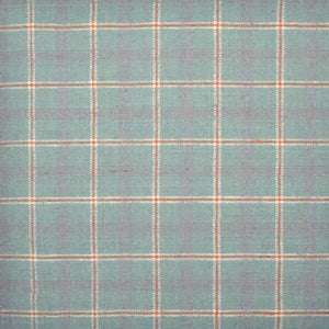 Beatrice Plaid Teal and Peach Rug