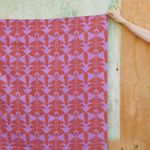 Capretto Flame/Fuchsia Fabric