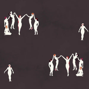 Coven Mahogany Wallpaper