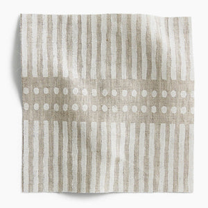 Dash Dot Chalk Fabric