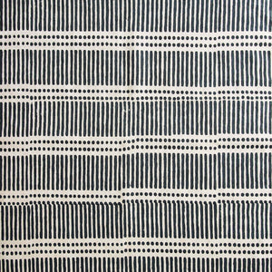 Dash Dot Indian Teal Fabric