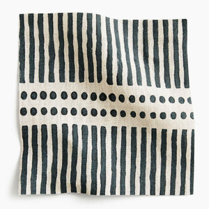 Dash Dot Indian Teal Fabric