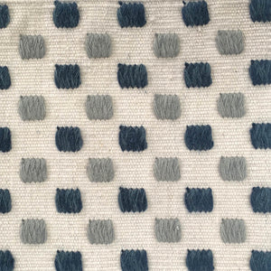 Dottie Ocean Blues on Cream Rug