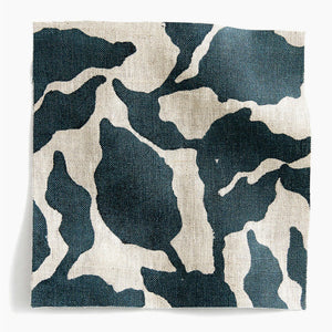 Flores Pacific Blue Fabric