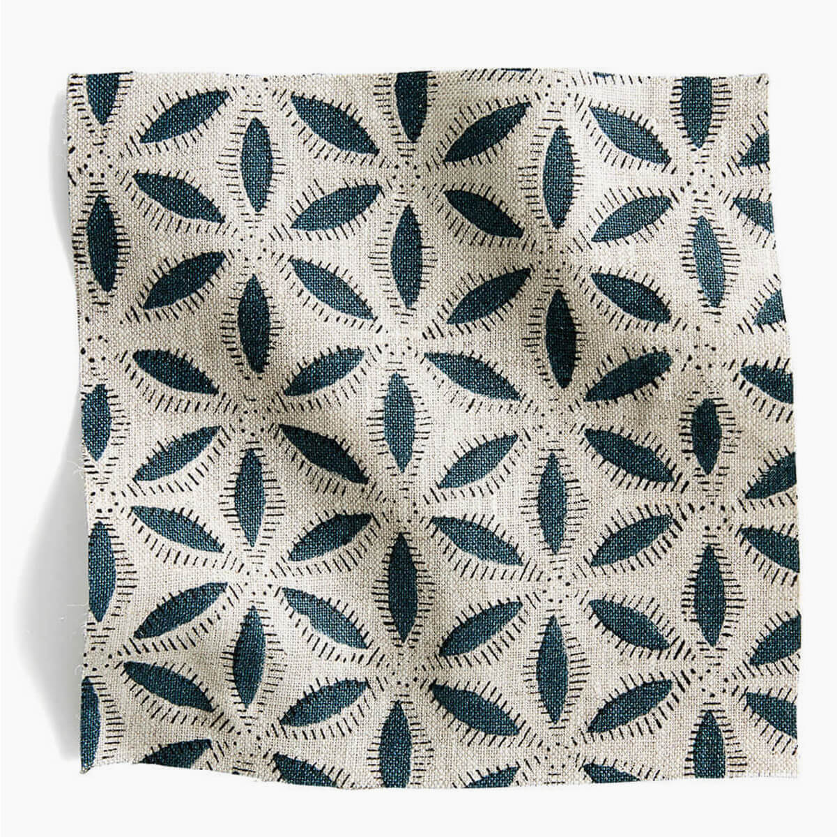 Hanami Pacific Blue Fabric