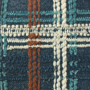 Knitted Plaid Nantucket Rug