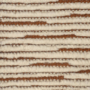 Kuba Stripes Brown Rug