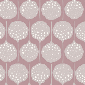 Lily's Pad It's Totally Mauve Wallpaper