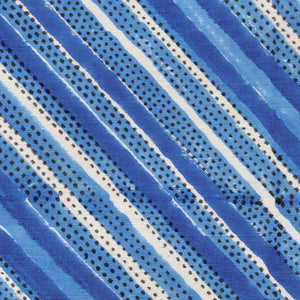 Lola Blue Linen Fabric