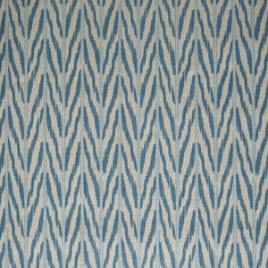 Painted Ikat Azurite Fabric