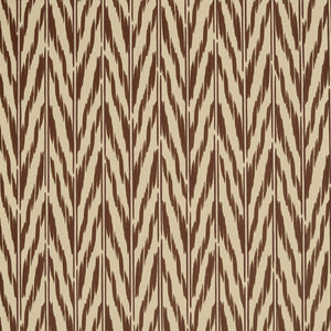 Painted Ikat Sienna Wallpaper