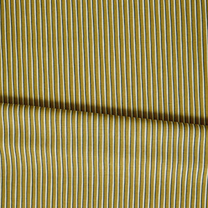 Painted Stripe Mustard Fabric