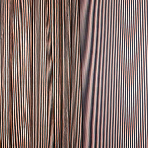 Painted Stripe Orange Noir Fabric