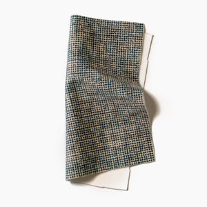 Pia Indigo/Ivory Velvet Fabric