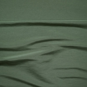 Silky Linen Moss Green Fabric
