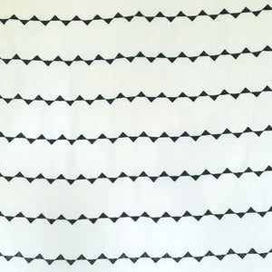 Storai Black + White Embroidered Fabric